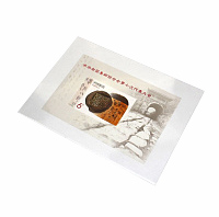 Карточки-кулисы для марок 158*114мм, прозрачный пластик, 1 клеммташе (158*114мм)