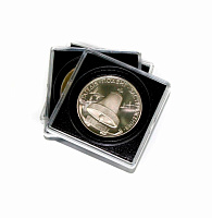 Универсальные квадрокапсулы для монет (черные)