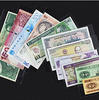 Пакеты для хранения банкнот (100*160мм)