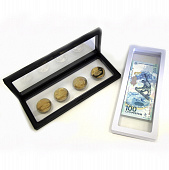 Футляр-рамка для монет с подставкой, 230*90мм
